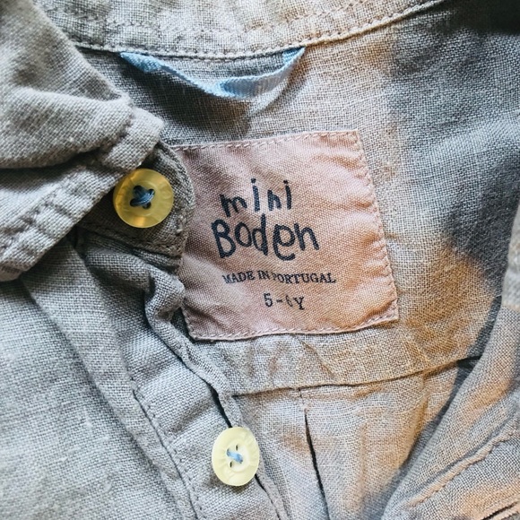 Mini Boden linen shirt boys - Picture 2 of 4